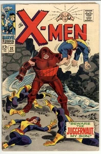 X-Men #32 1967 (GD+ 2.5)(Tear on Back Cover and Last Page) - Picture 1 of 2