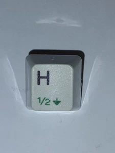 IBM KEYBOARD  Wheelwriter 2 (H) Vintage Typewriter Replacement Key - Picture 1 of 2