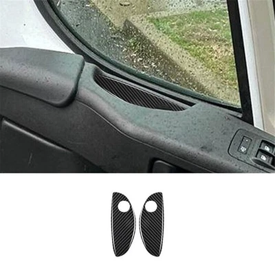 2 X углеродного волокна внутренней двери хранения чехол отделки для RAM Promaster 2014-2021 - Изображение 1 из 4