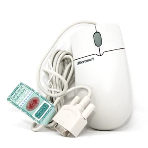 Microsoft IntelliMouse 1.1A Serial 9-Pin DB9 Mouse 98272 — New - Picture 1 of 7