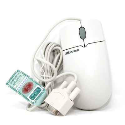 Microsoft IntelliMouse 1.1A Serial 9-Pin DB9 Mouse 98272 — New - Image 1 of 4