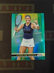2024 Topps Chrome Tennis Aqua Refractor Caroline Garcia /399 - Picture 1 of 1