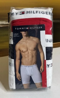 Tommy Hilfiger Men's 3 Classic Boxer Briefs Cotton Multicolor Size XL NEW $40 - Image 1 of 4