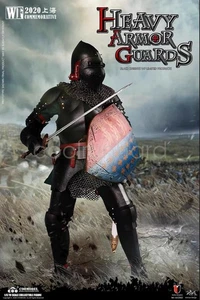 1/6 COOMODEL SE2002 Heavy Armor Guards Black Knight WF Limited Figure INSTOCK - Picture 1 of 7