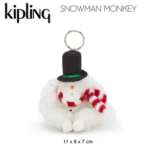 Llavero KIPLING Muñeco de Nieve MONO Genuino con Certificado 11 cm * Pagado Tarifa de EE. UU. - Imagen 1 de 6