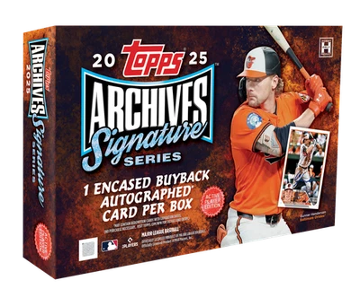 2025 Topps Archives Signature Series Baseball Hobby Box - Image 1 of 4