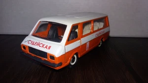 1:43 Sowjetischen RAF-2203 Olympiade 1980. UdSSR, USSR. Handarbeit. - Bild 1 von 11