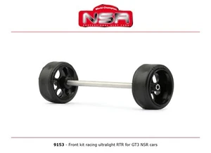 Kit de eje delantero ultraligero NSR 9153 RTR para coches GT3 NSR - Imagen 1 de 1
