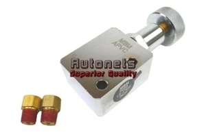Válvula proporcional de freno ajustable cromado aluminio Hot Street Rod Chevy Ford - Imagen 1 de 2