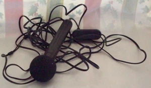 microphone -untested black SPARES OR REPAIRS Music - Picture 1 of 2