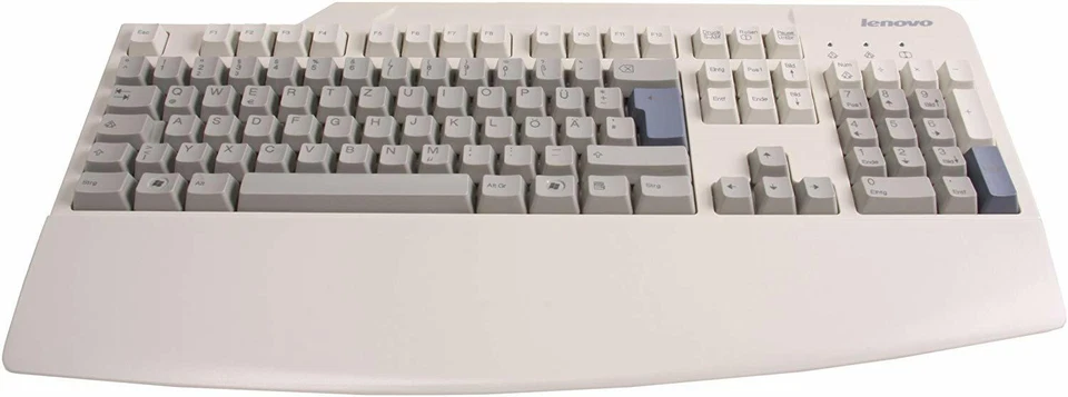 Lenovo Preferred Pro USB Tastatur Weiss-grau 43R2258 QWERTZ NEU - Bild 1 von 1