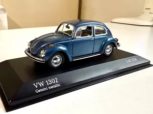 MINICHAMPS 430055002 VOLKSWAGEN 1302 MAGGIOLINO BLU MET. 1/43 - Foto 1 di 9