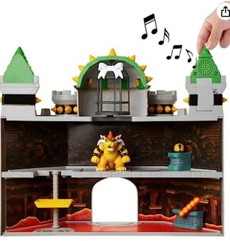 Nintendo Bowser's Castle Super Mario Deluxe Bowser's Castle Playset Cover