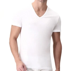 Set di 3 T-Shirt Active Perla collo V Filoscozia Perofil VPRT00321/3 - Foto 1 di 1