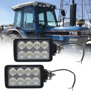 Par de luces LED de trabajo de inundación para Ford New Holland 6810 7610 7710 7740 8530 8560 - Imagen 1 de 4