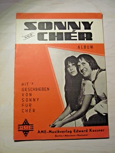 Very Rare Old Sheet Music Sonny And Chér Album Ame-Musikverlag 1966 Bang Also - Picture 1 of 4