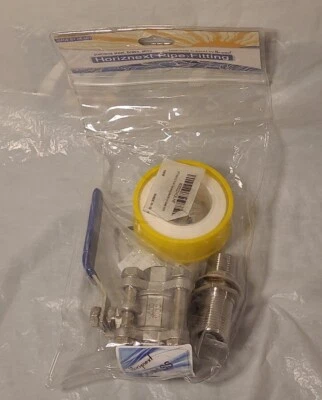Horiznext 1/2" Ball Valve new sealed - Image 1 of 4