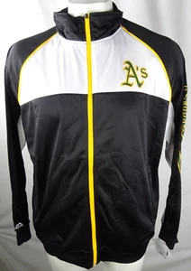 Oakland Athletics MLB Majestic Men's Big & Tall Track Jacket - Picture 1 of 6