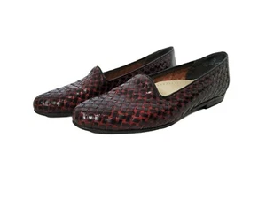 Womens Trotter "LIZ" Slide On Leather Flats. Size 9N - Picture 1 of 4