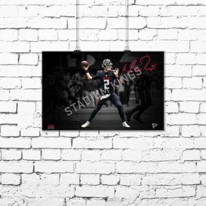 Matt Ryan Falcons Facsimile Autograph Signature Photograph - 17x11 in. - Picture 1 of 7