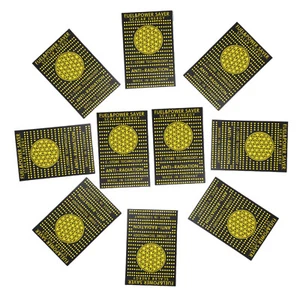 NEUF 20PCS Autocollant Anti Radiation EMF EMR Bloqueur Dispositif Protection Téléphone Autocollant - Photo 1 sur 7
