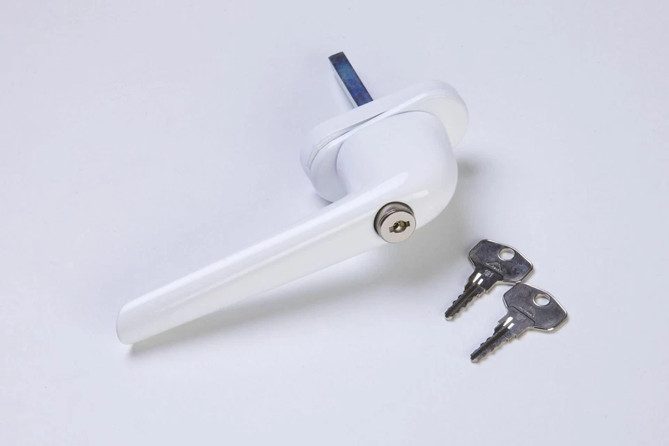 Griff abschließbar für Roto Dachfenster 6x/84 Kunststoff Farbe weiß