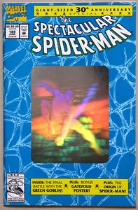Spectacular Spider-Man #189 Vol 1 Holographic Cover - Marvel Comics - DeMatteis - Picture 1 of 3