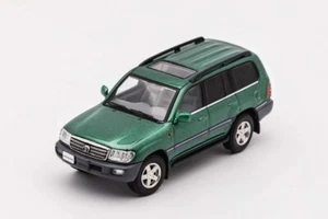 KS-023-380 GCD Gaincorp Products 1:64 Toyota Land Cruiser LC100 coche modelo verde - Imagen 1 de 3