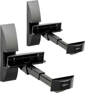 Vogel's VLB 200 Universal speaker wall bracket, Swivels up Max. 44 lbs, Black - Picture 1 of 7