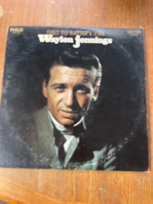 WAYLON JENNINGS - JUST TO SATISFY YOU LP 1969 RCA LSP4137 Chet Atkins - Image 1 of 4