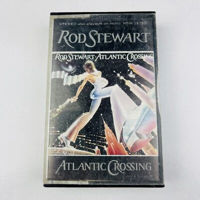 Rod Stewart "Atlantic Crossing" 1975 Cassette Tape Rare - Image 1 of 4