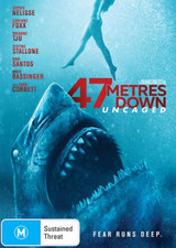 47 Metres Down (Meters) Uncaged DVD : NEW