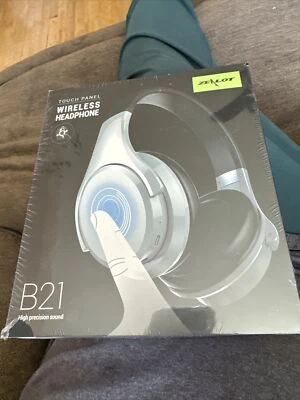 AURICULARES ZEALOT B21 DEEP BASS CONTROL TÁCTIL INALÁMBRICOS BLUETOOTH SOBRE LA OREJA micrófono pc Foto 1 de 4