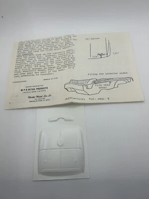 MPB Detail Products 1963 Corvette Roadster Convertion kit 1:25 scale - Image 1 of 2