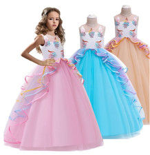 unicorn gown for 7th birthday