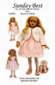 K14002 Sunday Best pattern for 14" Kish - Picture 1 of 1