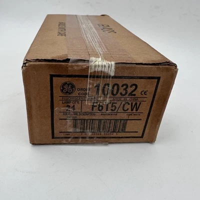 GE 10032 - Fluorescent Lamps Bulbs Medium Bi-Pin 9" Cool White F6T5/CW- 24 ct. - Image 1 of 4