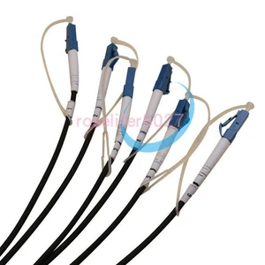 LC-LC UPC SM 6 Strand Armored Field TPU Optical Patch Cord Optical Jumper 150M - Bild 1 von 1
