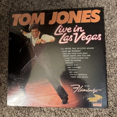 Tom Jones - Live In Las Vegas *SEALED* - RECORD *SEALED* - Image 1 of 2