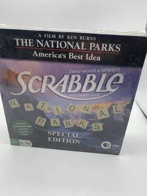 SCRABBLE National Parks Special Edition (2009, Hasbro, PBS Ken Burns) NEW SEALED - Image 1 of 4