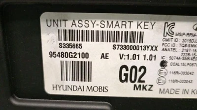 95480G2100 modulo elettronico per HYUNDAI IONIQ (AE) 1.6 GDI HYBRID 2016 5560091 - Immagine 1 di 3