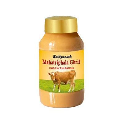 Baidyanath Mahatriphala Ghrita 100g | Ayurvedic Eye Care & Vision Support - Image 1 of 4
