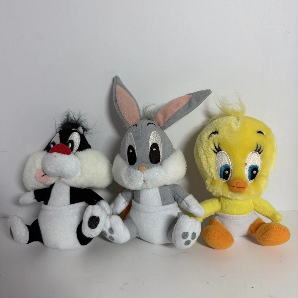 Warner Brothers Looney Tunes Baby Bugs Bunny, Baby Sylvester y BabyTweety Bird Foto 1 de 4
