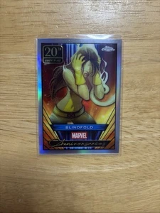 2025 Topps Marvel Chrome Anniversaries Refractor Blindfold #MA-26 - Picture 1 of 2