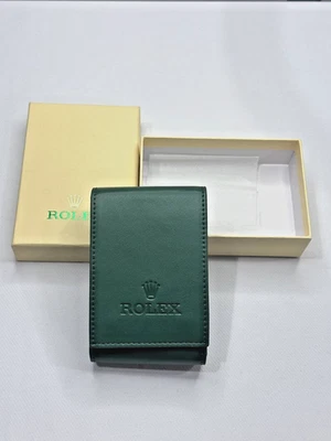 Rolex Original Bolsa de Reloj - Estuche de Almacenamiento de Viaje - Edición Centro de Servicio Nuevo con Etiquetas Foto 1 de 4