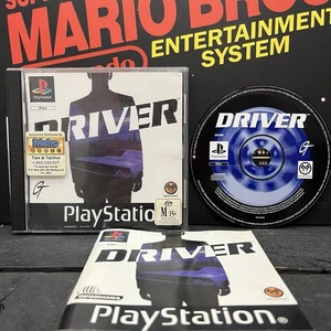Driver Black Label W.Manual Playstation PS1 PAL VGC TESTED FREE TRACKED POSTAGE - Picture 1 of 13