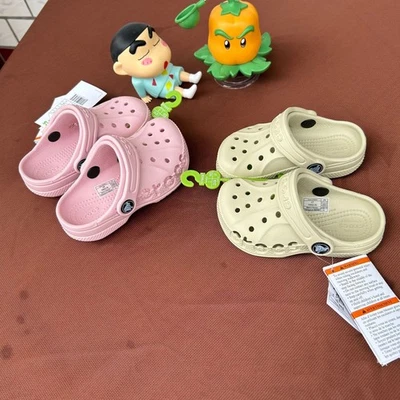 kids crocs Beach Sandal Classic Clogs Slip Shoes Girls Boys Slippers garden UK