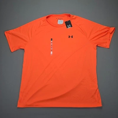 Under Armour Tech Tee Athletic Training Shirt Loose Fit Mens 2XL - Image 1 of 4
