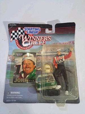 Figura de acción Castrol GTX John Force Winner Circle Starting Lineup nuevo en paquete Foto 1 de 4