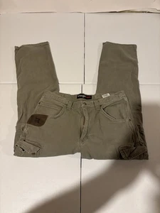 Wrangler Riggs Workwear Men’s Size 34x32 Straight Leg Cargo Utility Work Pants - Picture 1 of 8